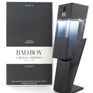 Carolina Herrera Bad Boy COBALT 100ML. EDP Spray. New Tester * אריזת טסטר* קרולינה הררה באד בוי קובלט לגבר