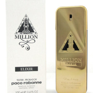 Paco Rabanne One Million Elixir Parfum Intense 100 ml Tester פאקו רבאן ואן מיליון אליקסיר פרפיום אינטנס לגבר 100 מ"ל *אריזת טסטר *