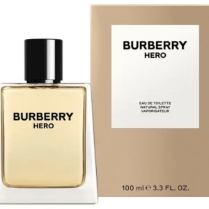 בושם לגבר ברברי הירו לגבר אדט 100 מל - BURBERRY HERO FOR MEN EDT 100 ML