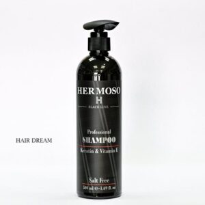הרמוסו שמפו מקצועי ללא מלחים 500 מ"ל - Hermoso Professional Shampoo Keratin & Vitamin E 500ml