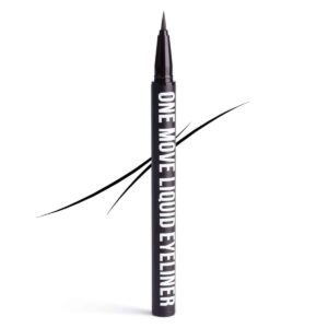 אינגלוט אייליינר טוש לדיוק מירבי שחור עמיד  - INGLOT ONE MOVE LIQUID EYELINER