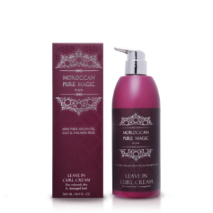 הסדרה המרוקאית קרם תלתלים 500 מ"ל  Moroccan Pure Magic  curl cream 500ML