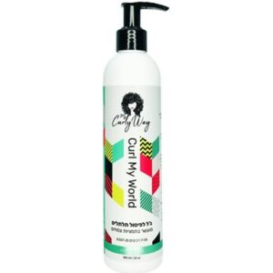 CURL MY WORLD 300 ML ג'ל לפיסול תלתלים 300 מל