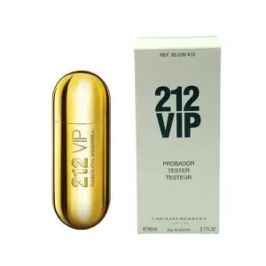 בושם קרולינה הררה 212 VIP *אריזת טסטר* – א.ד.פ 80 מ"ל לאישה - Carolina Herrera 212 VIP Eau de Parfum for Women TESTER 80ML