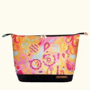 אמיקה תיק רוכסן Signature Zip Top Cosmetic Case