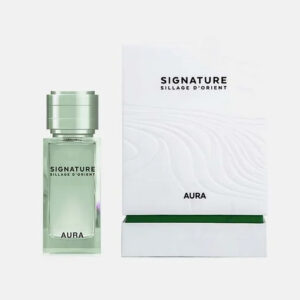 Signature Aura 3PCS EDP Unisex 100ML + Mini 15ML + Funnel - אאורה מארז 3 חלקים אדפ יוניסקס 100 מ"ל + בושם מוקטן 15 מ"ל + משפך - סיגנטור