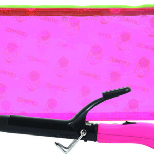 אמיקה מסלסל שיער מקצועי ורוד כולל תיק - amika Professional Curling Iron Pink